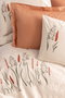 L'essentiel linge de maison Maia - Caramel Juego de Funda de Edredón Doble
